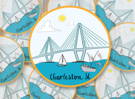 Charleston, SC Arthur Ravenel Jr. Bridge Sticker