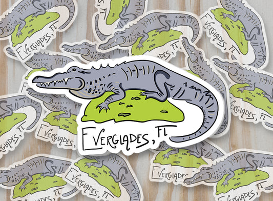 Everglades, Florida Sticker