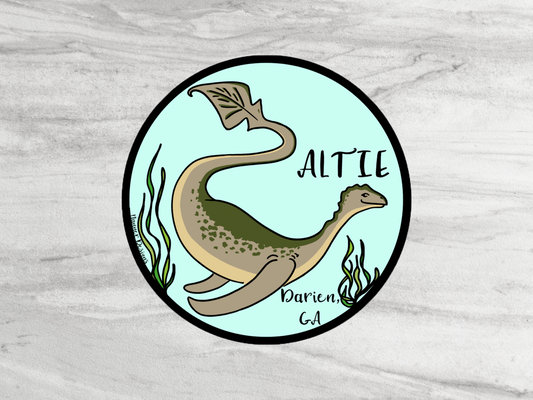 Altie Darien, GA Sticker