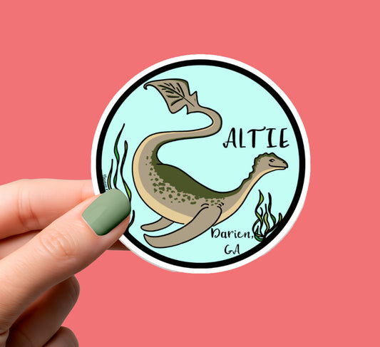 Altie Darien, GA Sticker