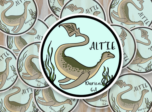 Altie Darien, GA Sticker