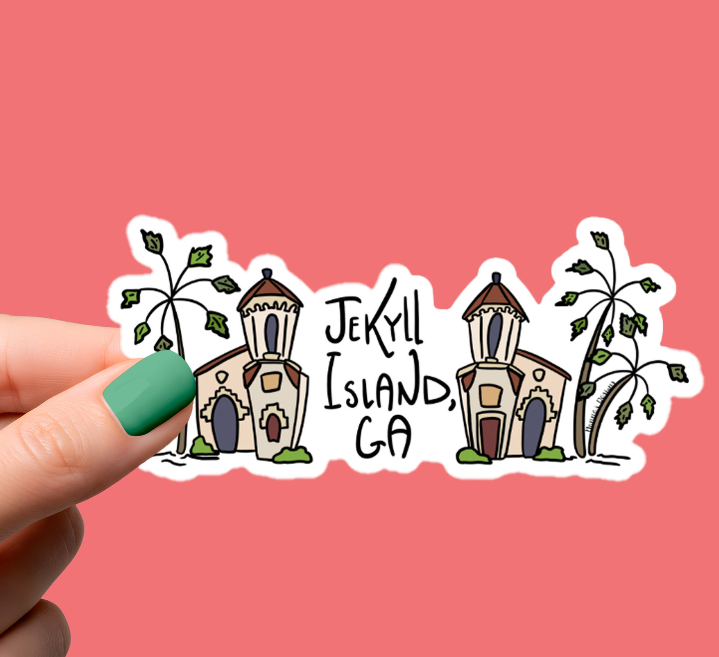 Jekyll Island, GA Sticker