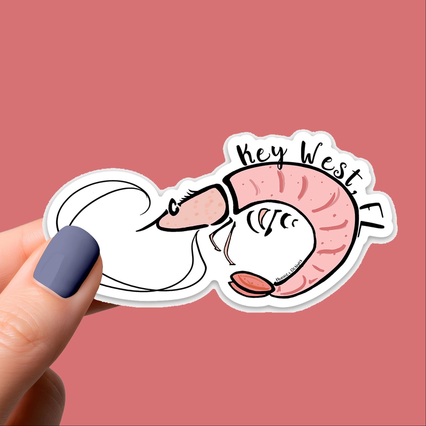 Shrimp Key West, Florida Sticker