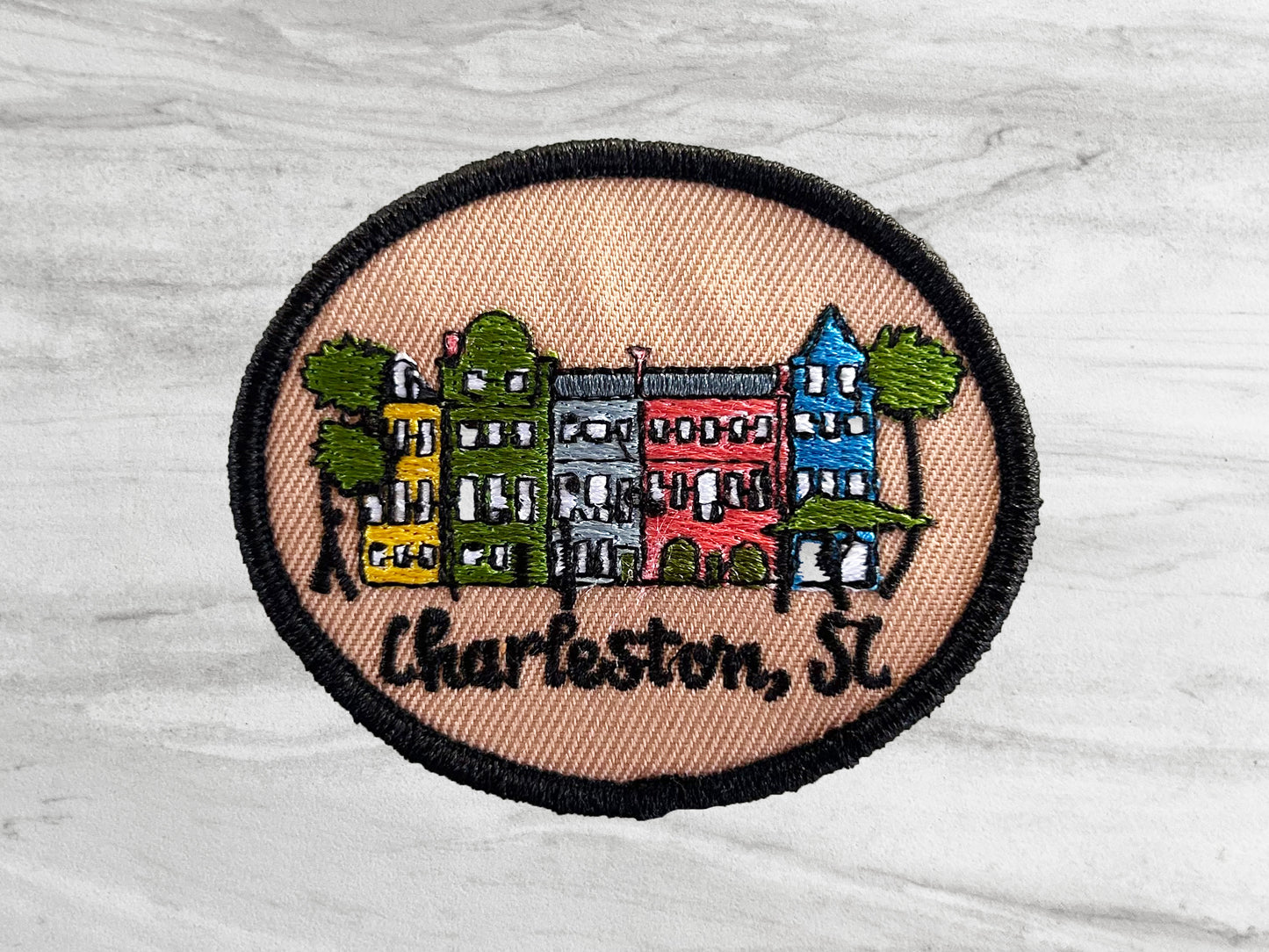 Rainbow Row Patch