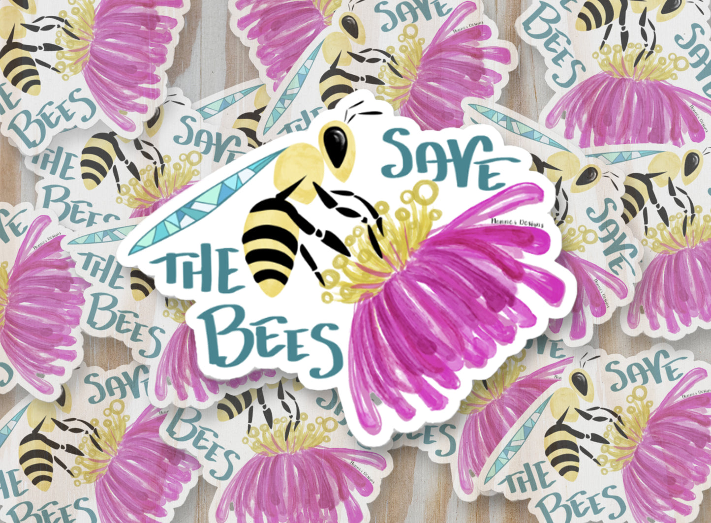 Save the Bees Sticker